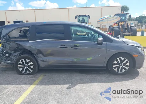 2025 Honda Odyssey Ex-L z USA, uszkodzony, nr VIN 5FNRL6H62SB072462